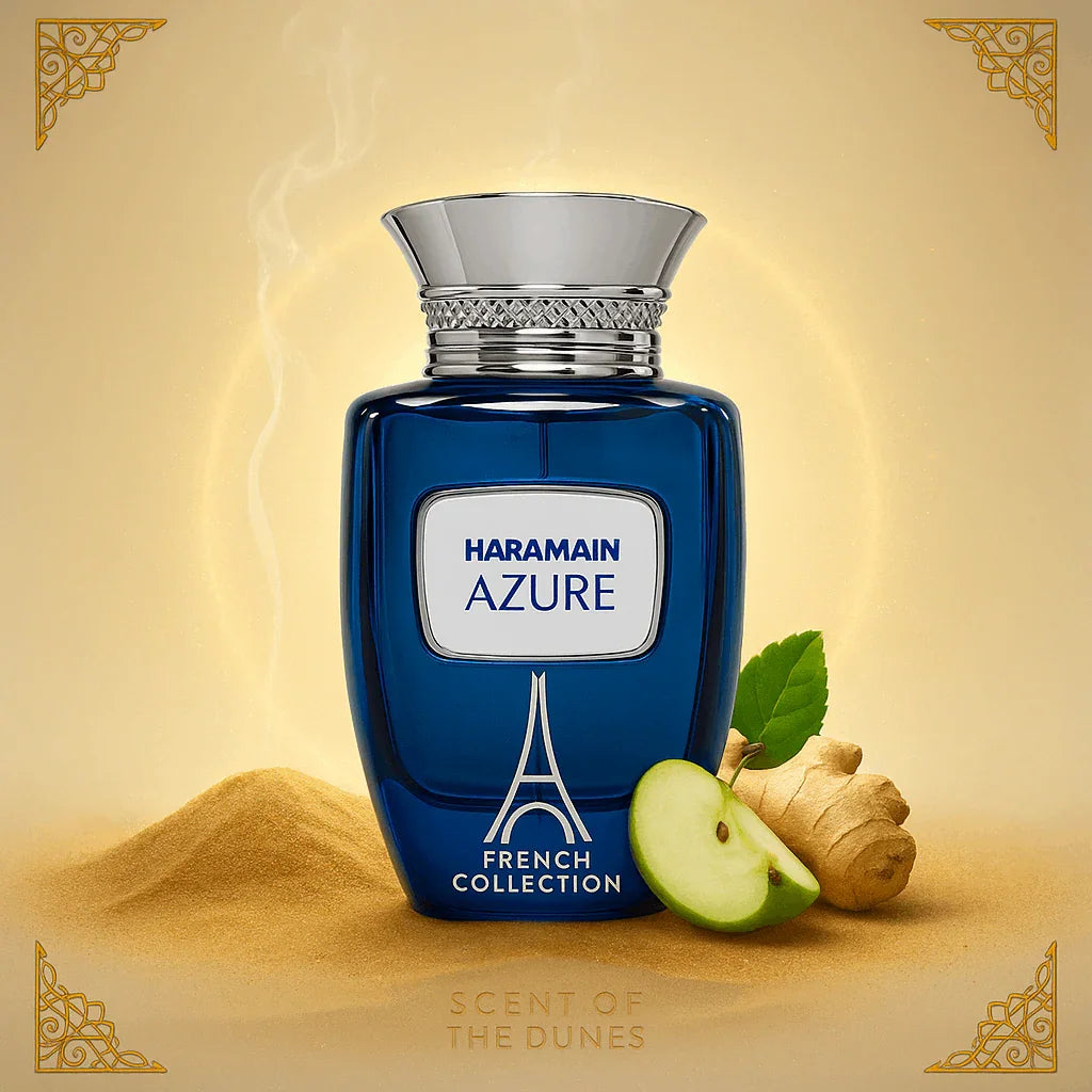 Azure French Collection UK, Scent of the Dunes perfumes, luxury Arabian fragrances